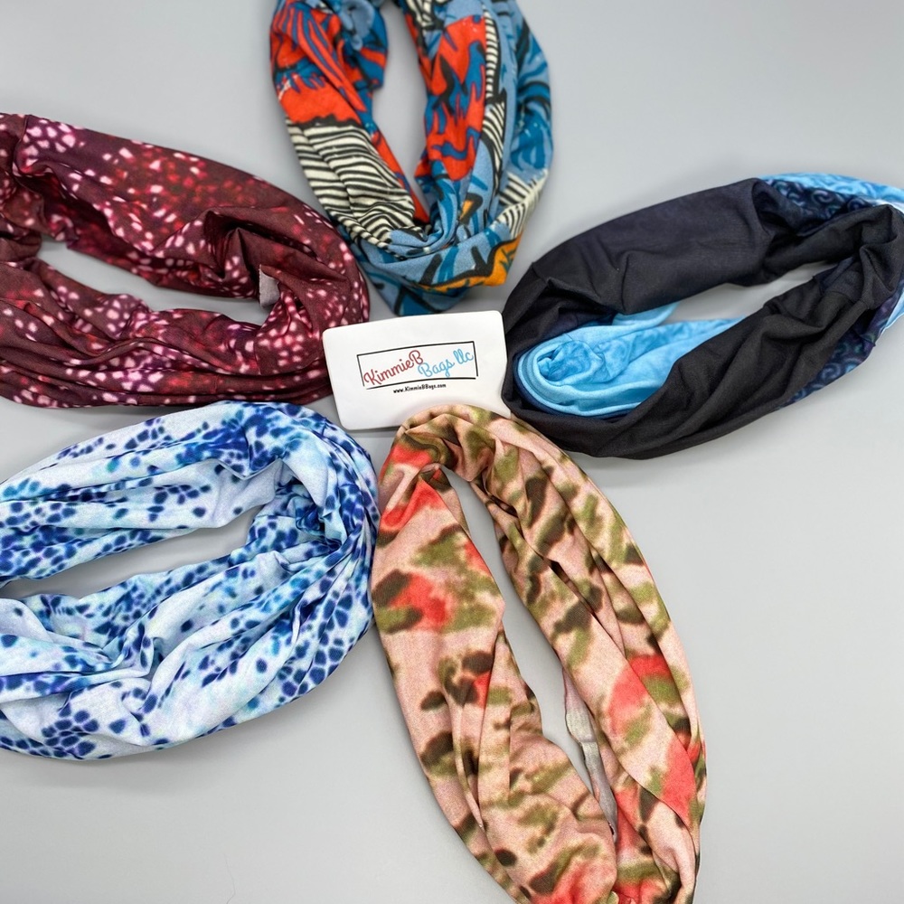 2 Face Masks / Headbands / Sweatbands